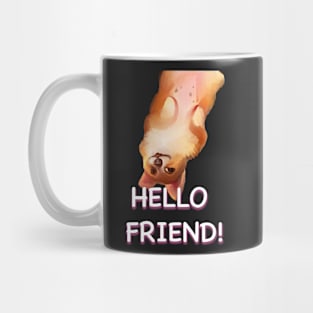 Corgi Pupper says hello! Card Mug